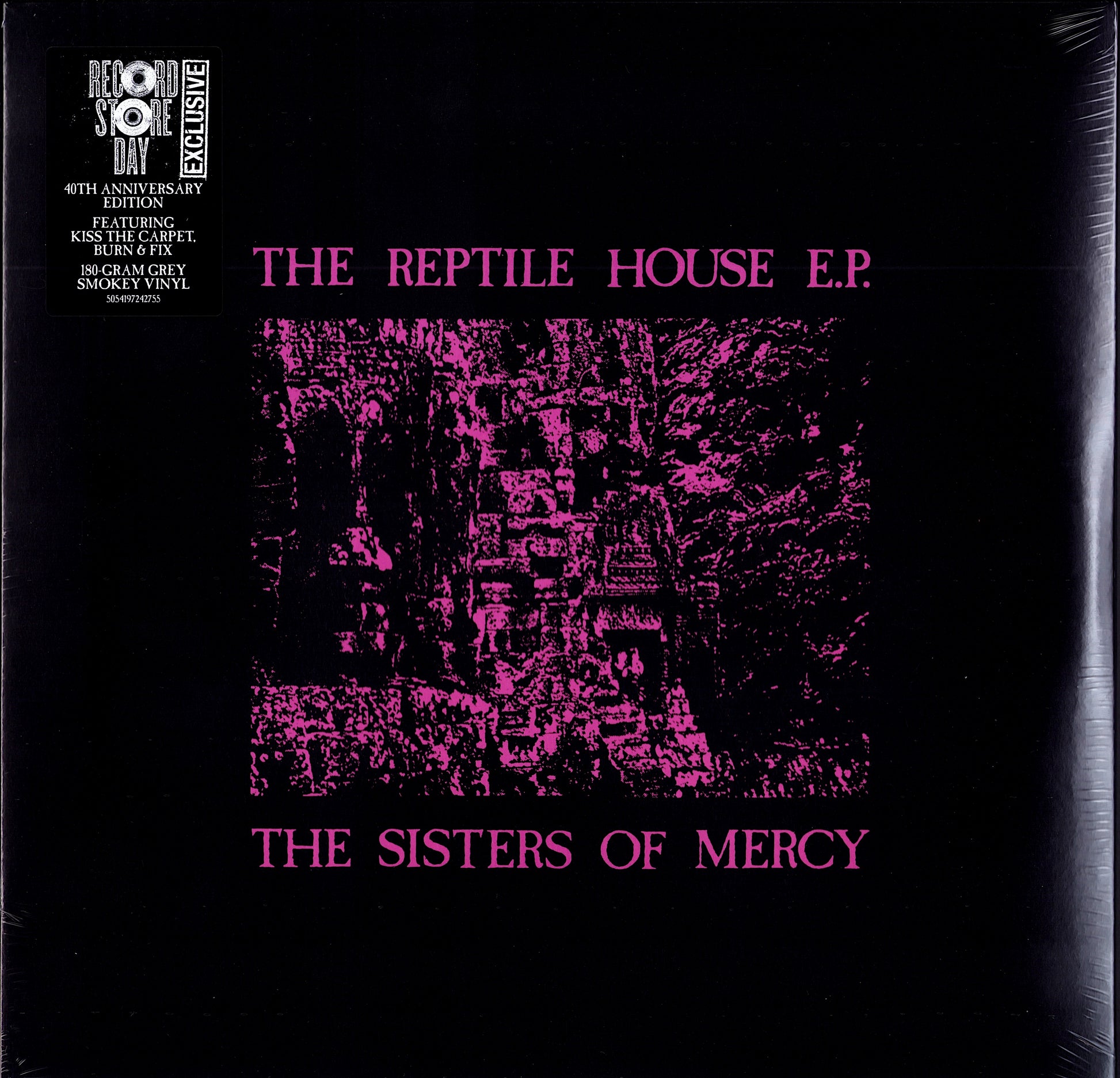 The Sisters Of Mercy ‎- The Reptile House E.P. Grey Smokey Vinyl 12" EP