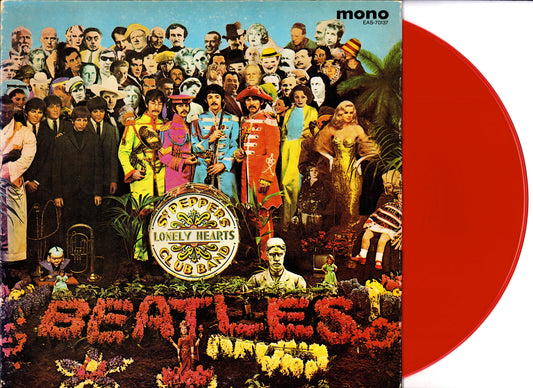 The Beatles - Sgt. Pepper's Lonely Hearts Club Band (Japan Red Vinyl LP)