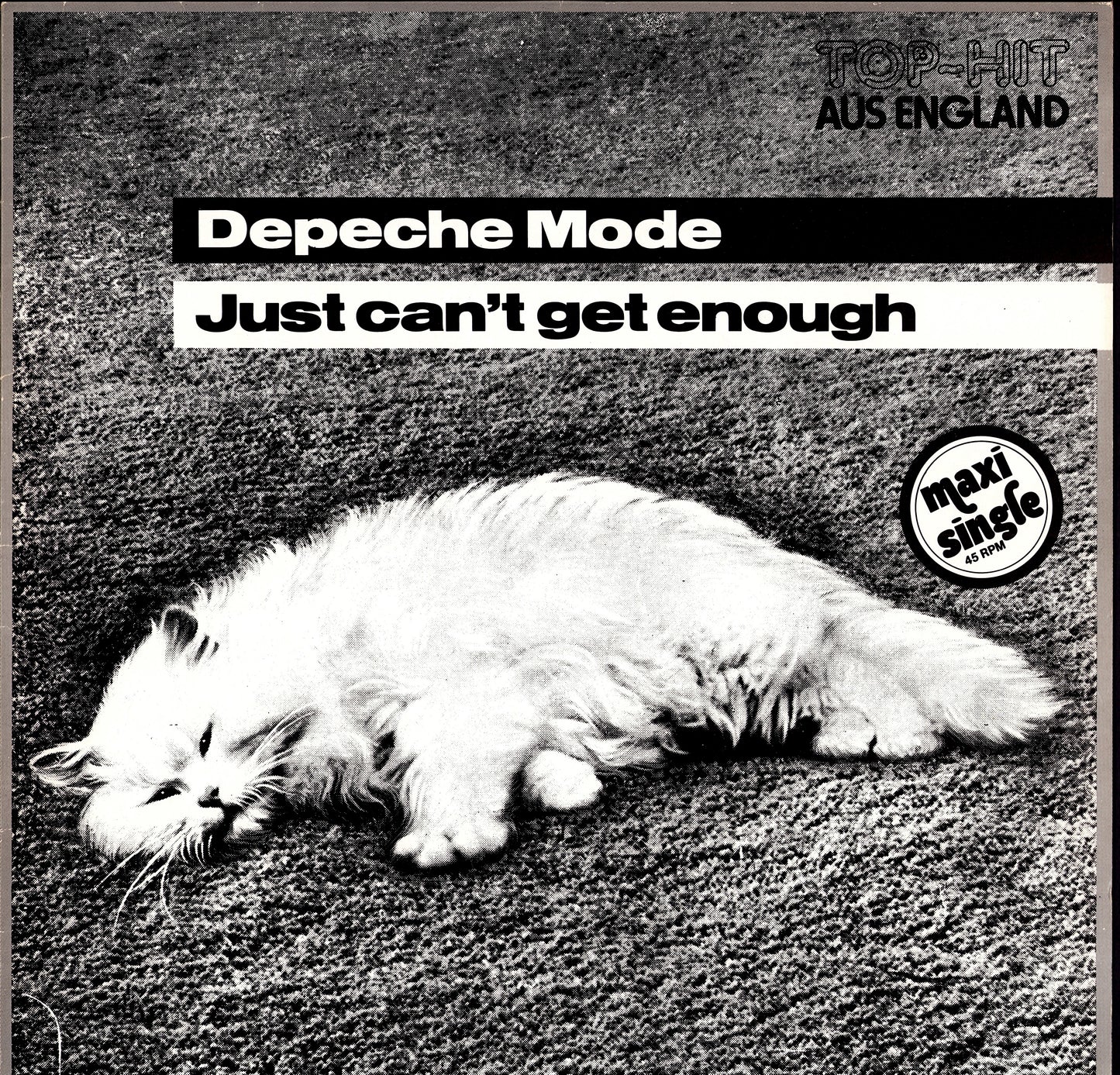 Depeche Mode – Just Can't Get Enough Black Vinyl 12" Maxi-Single