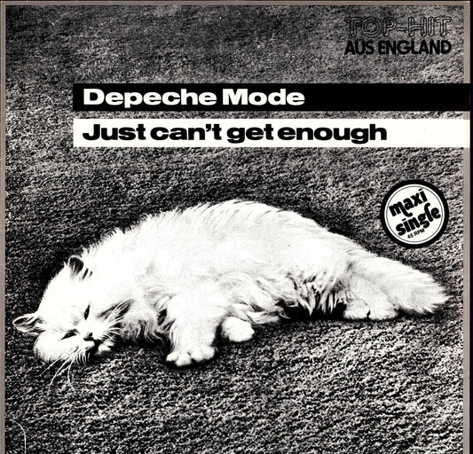 Depeche Mode – Just Can't Get Enough Black Vinyl 12" Maxi-Single