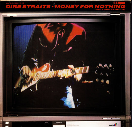 Dire Straits ‎– Money For Nothing (Full Length Version) (Vinyl 12" Maxi-Single)