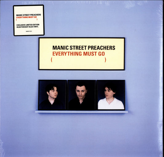 Manic Street Preachers – Everything Must Go (Vinyl LP | Blue Vinyl | EU Reissue | 2023)