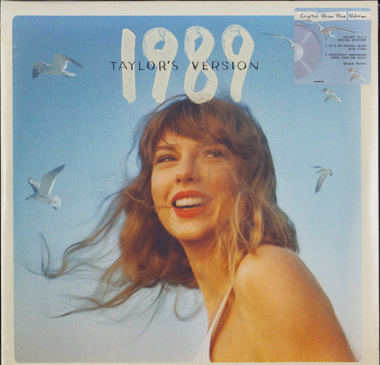 Taylor Swift - 1989 Taylors Version Crystal Skies Blue Vinyl 2LP Special Edition
