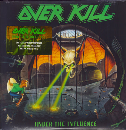Overkill - Under The Influence (Yellow Marble Vinyl LP)