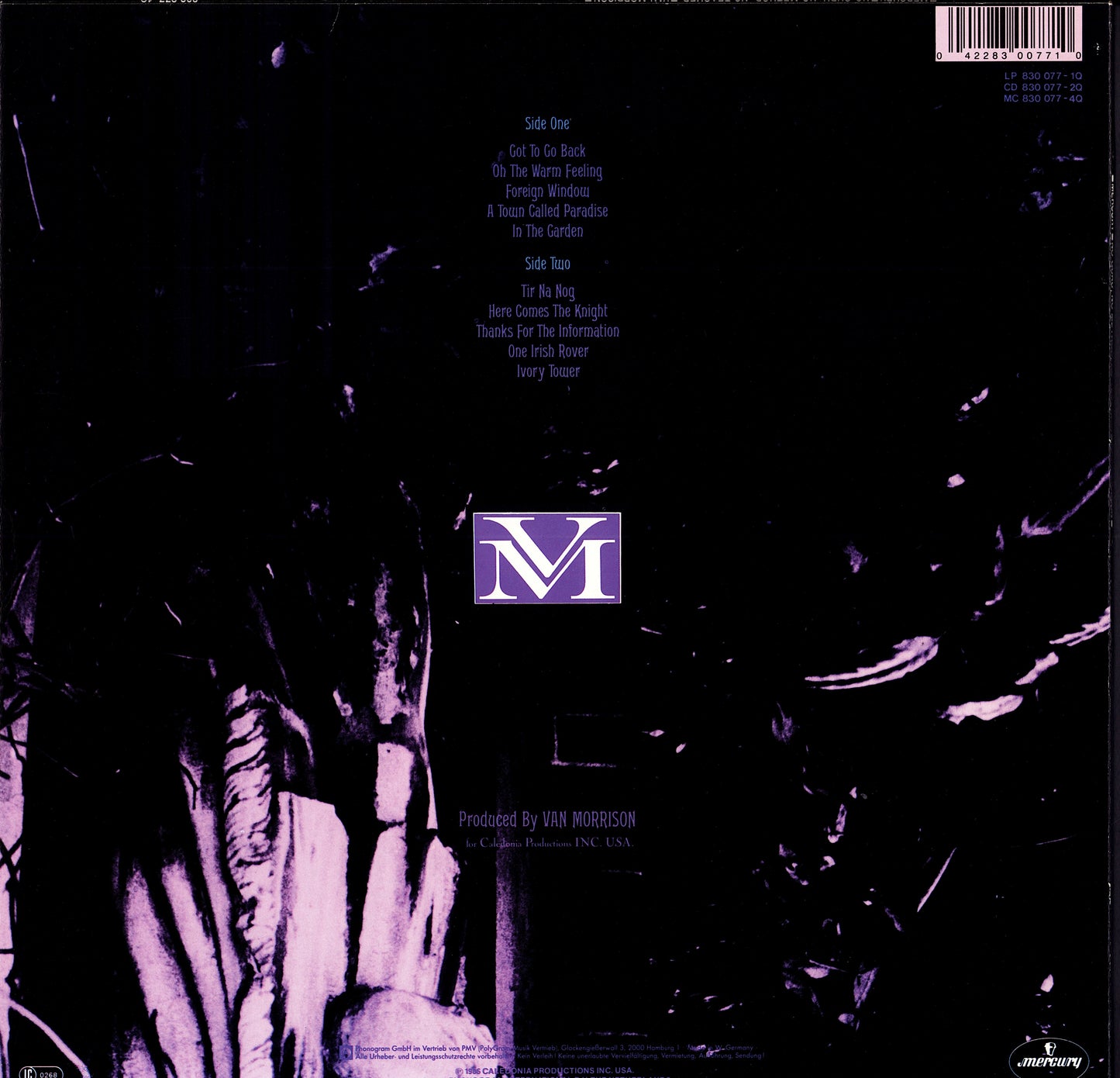 Van Morrison – No Guru, No Method, No Teacher Vinyl LP | DE Original | 1986