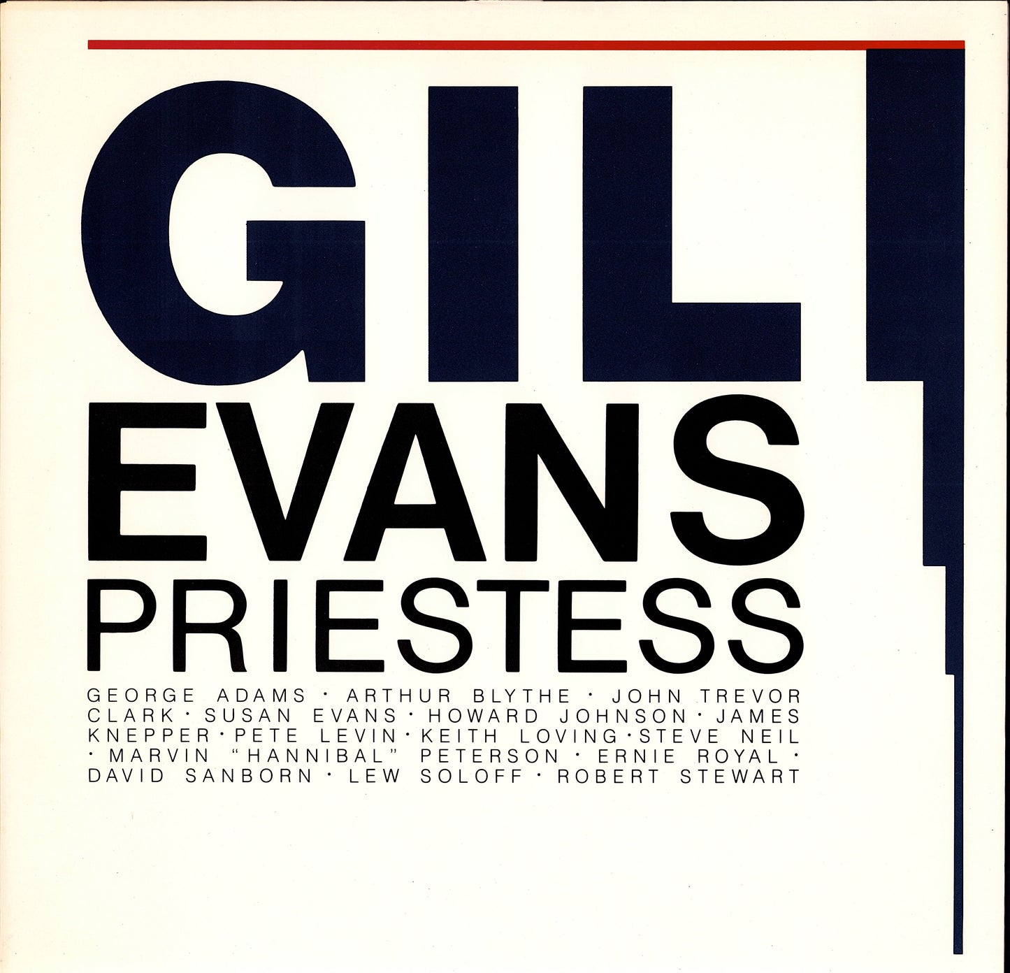 Gil Evans – Priestess Vinyl LP | US Original | 1983