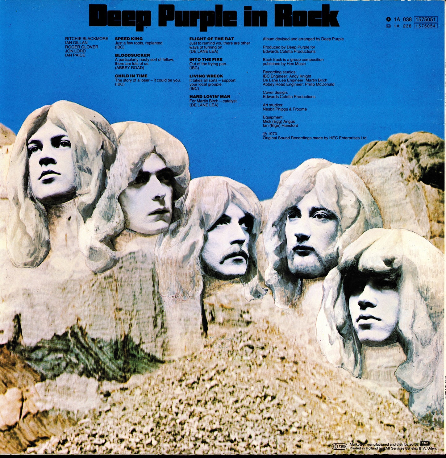 Deep Purple – In Rock (Vinyl LP | EU Reissue | 1970)