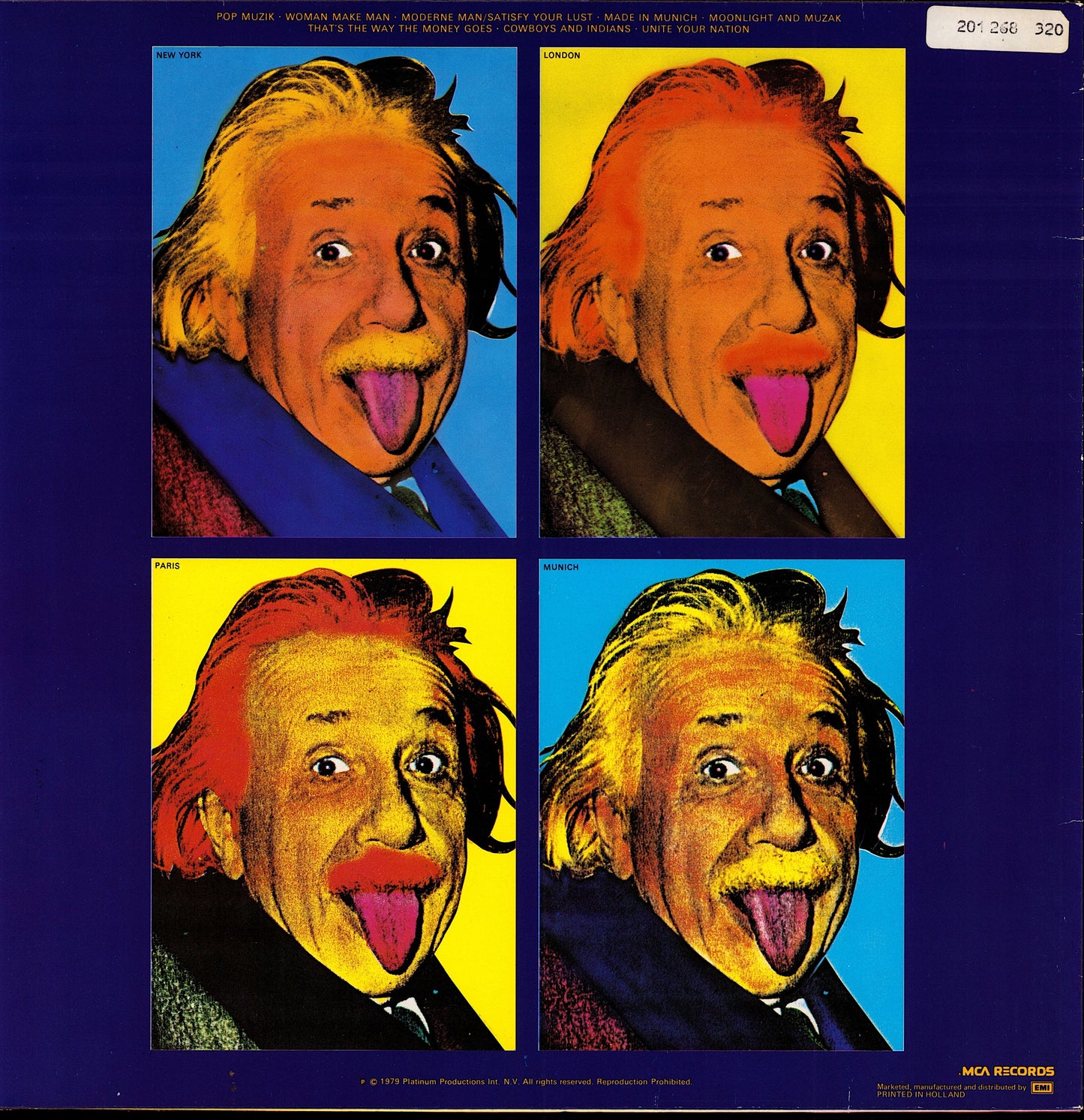 M – New York, London, Paris, Munich Vinyl LP | NL Original | 1979