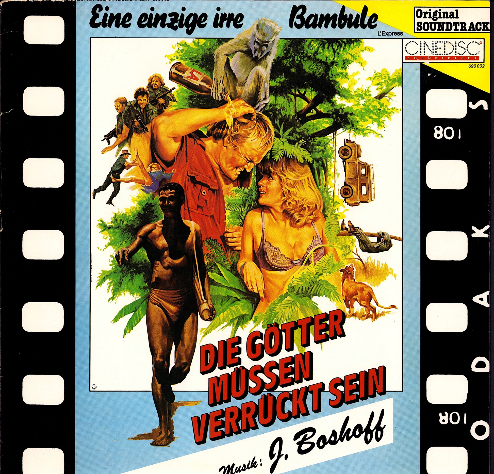 Johnny Boshoff – Die Götter Müssen Verrückt Sein Vinyl LP | DE Original | 1983