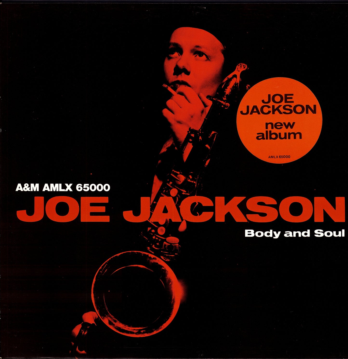 Joe Jackson – Body And Soul Vinyl LP | EU Original | 1984