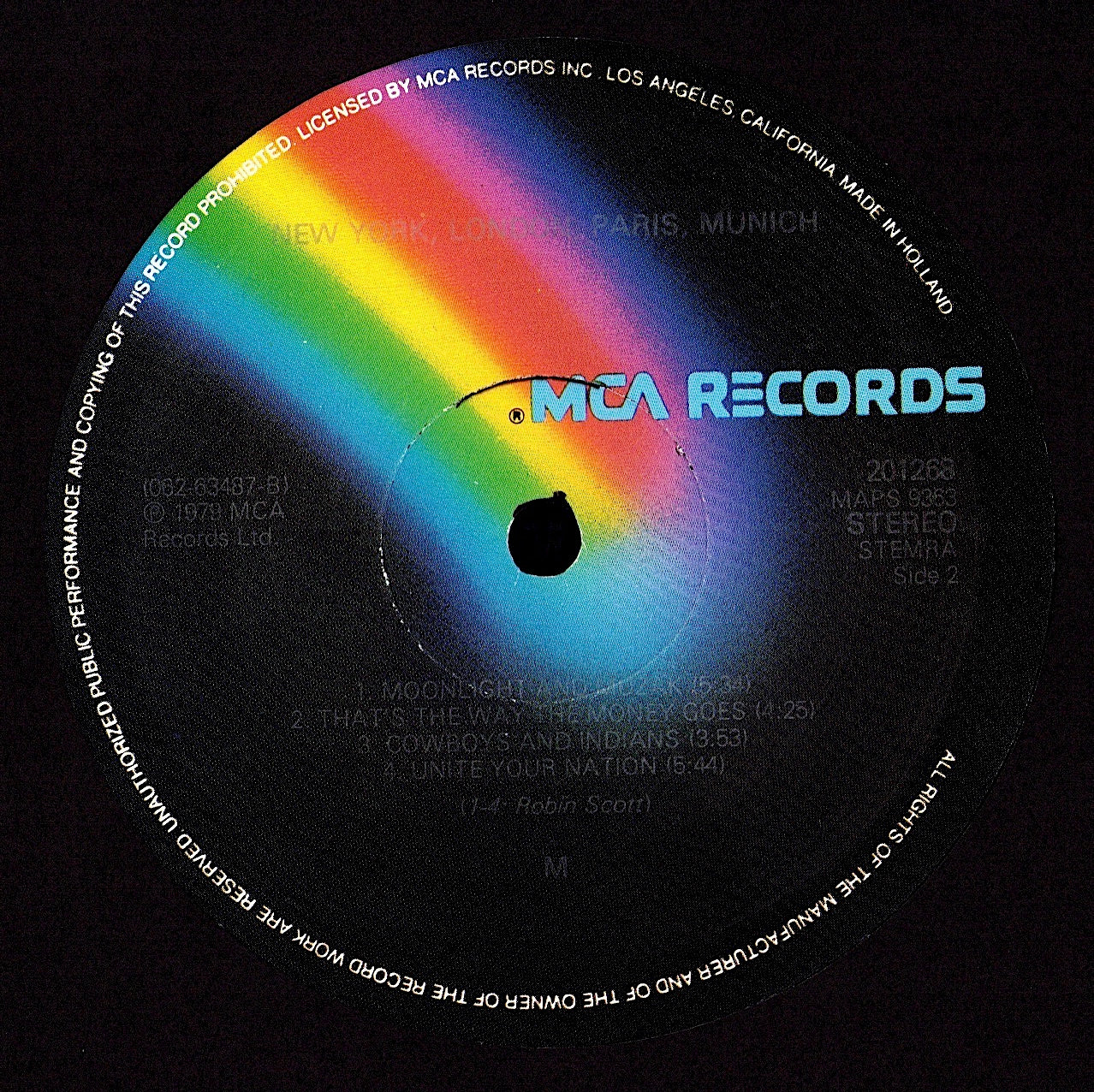 M – New York, London, Paris, Munich Vinyl LP | NL Original | 1979