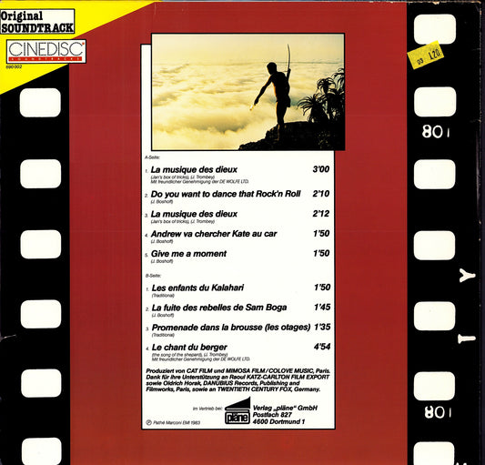 Johnny Boshoff – Die Götter Müssen Verrückt Sein Vinyl LP | DE Original | 1983