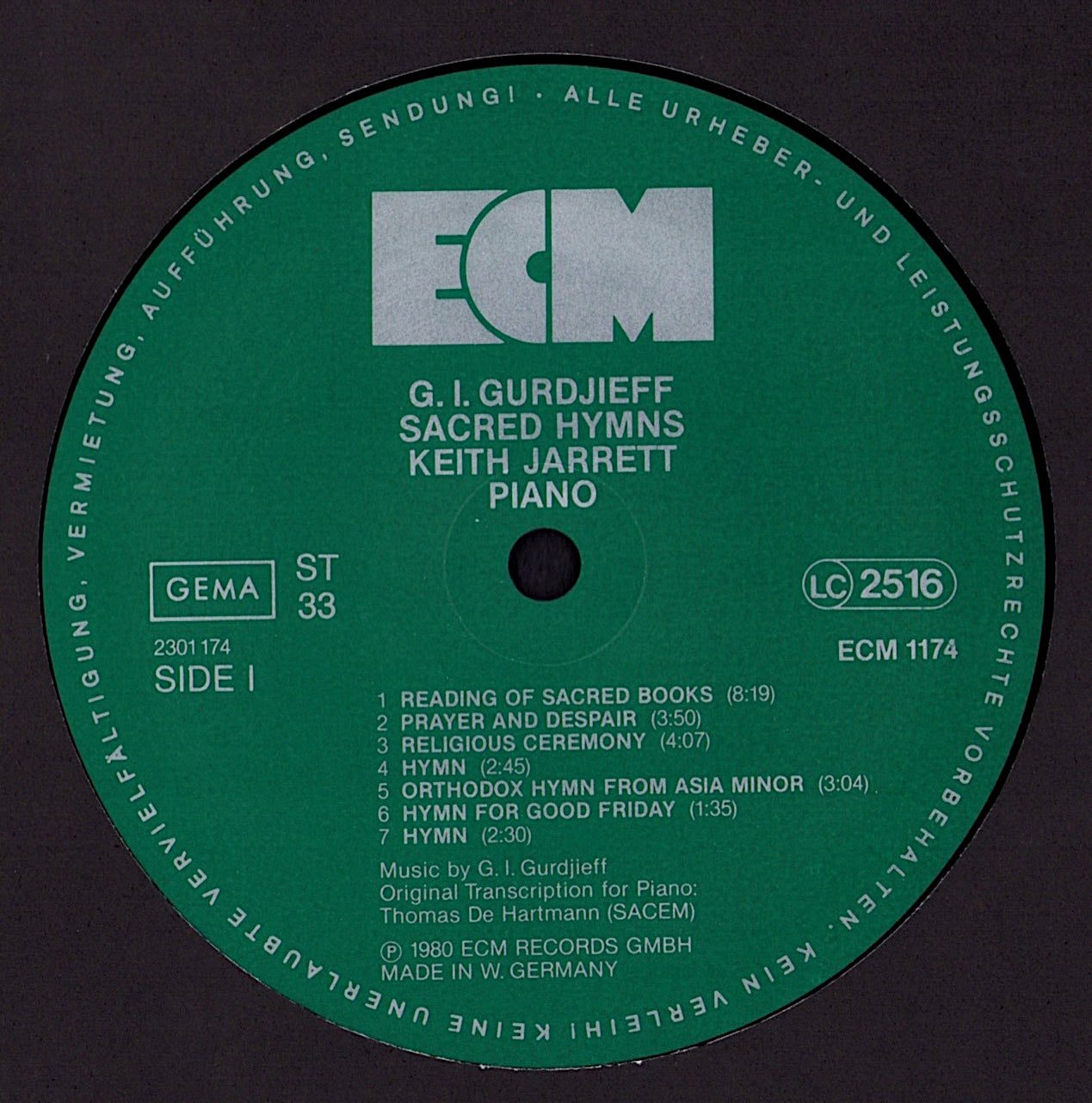 Keith Jarrett ‎- Works Vinyl LP