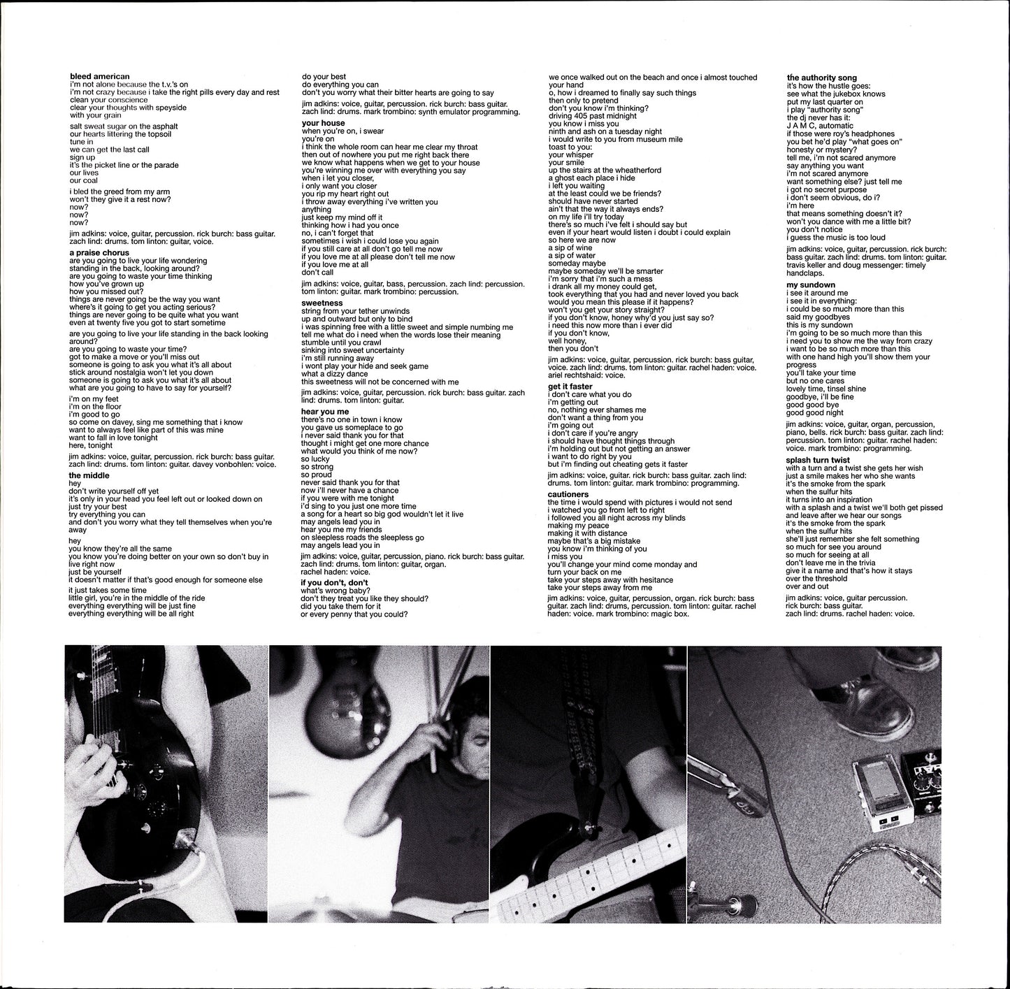 Jimmy Eat World – Bleed American Vinyl LP