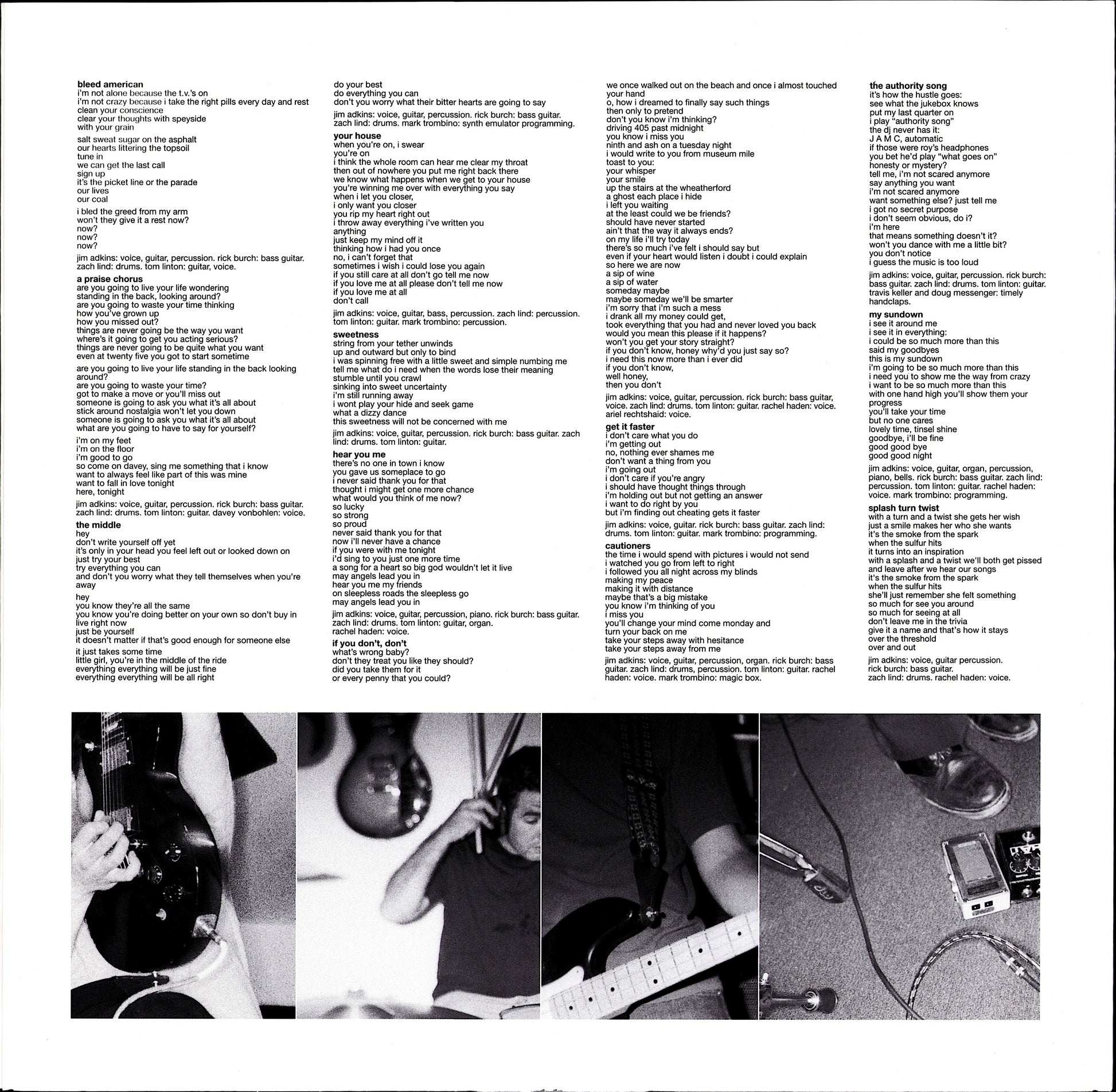 Jimmy Eat World – Bleed American Vinyl LP