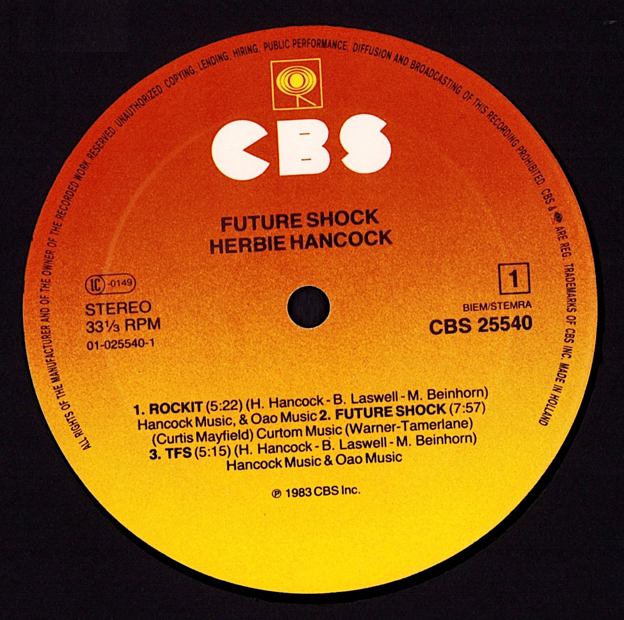 Herbie Hancock - Future Shock (Vinyl LP)