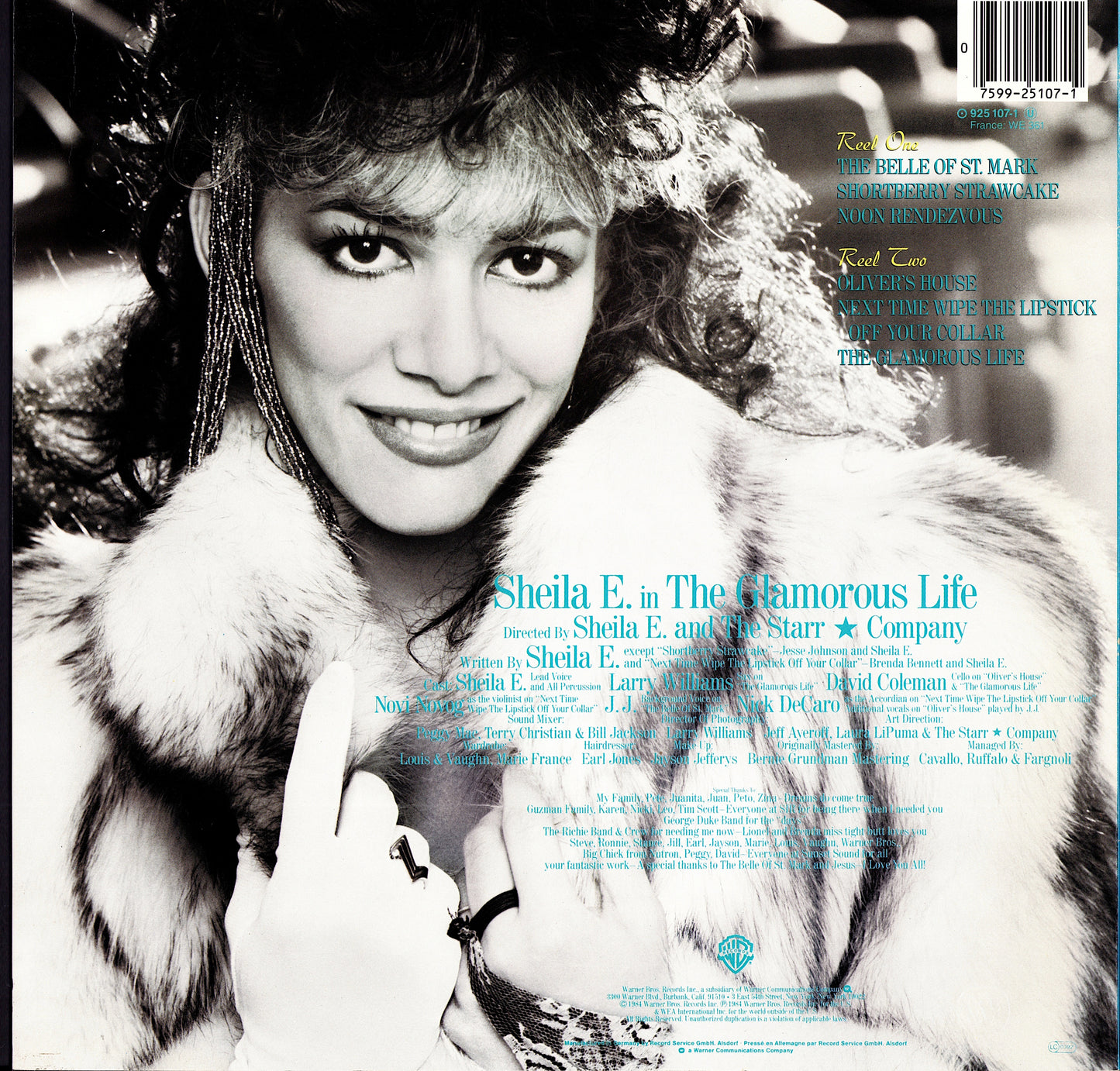 Sheila E. – In Romance 1600 Vinyl LP Kopie