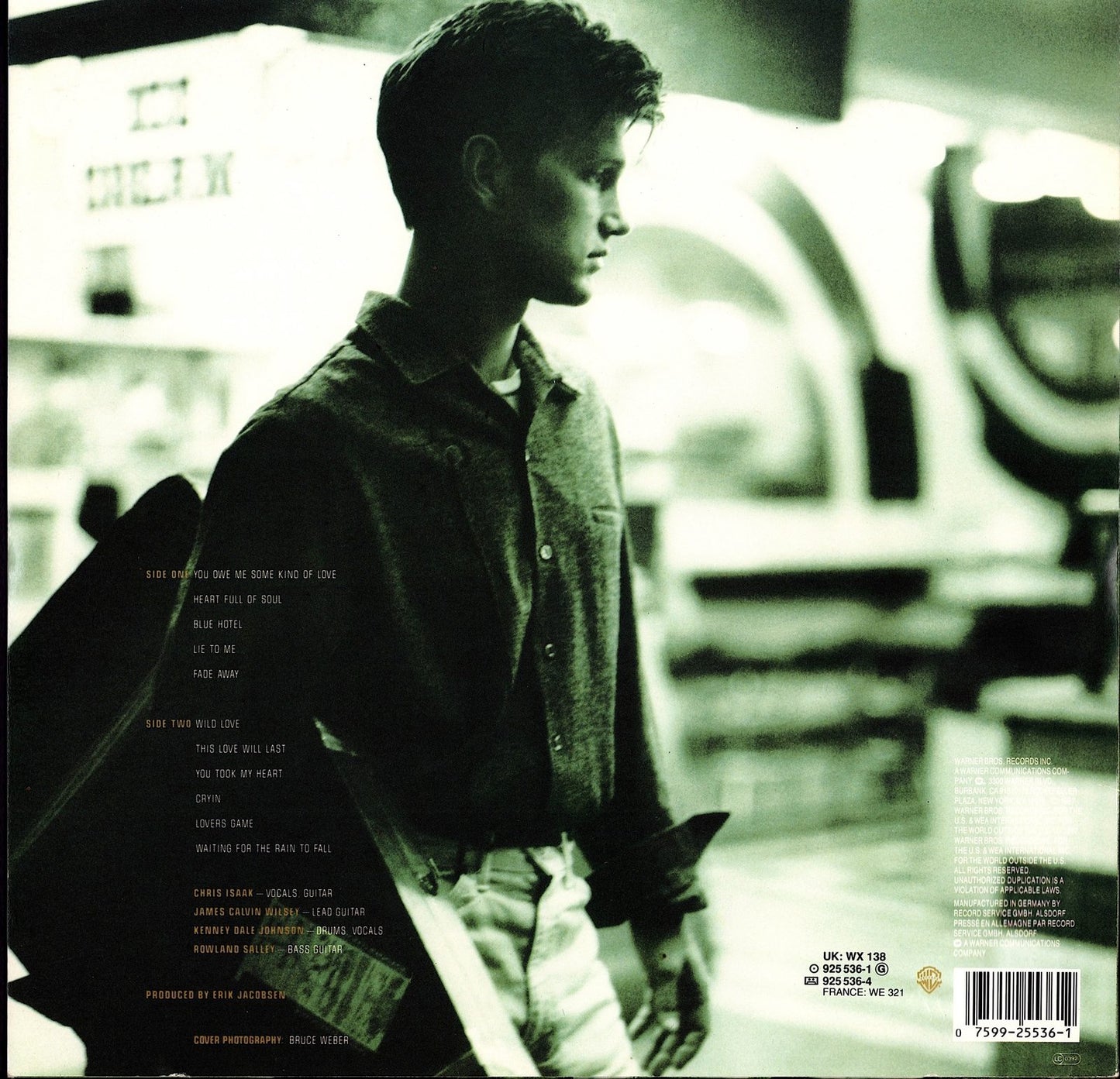 Chris Isaak ‎- You Owe Me Some Kind Of Love Vinyl LP