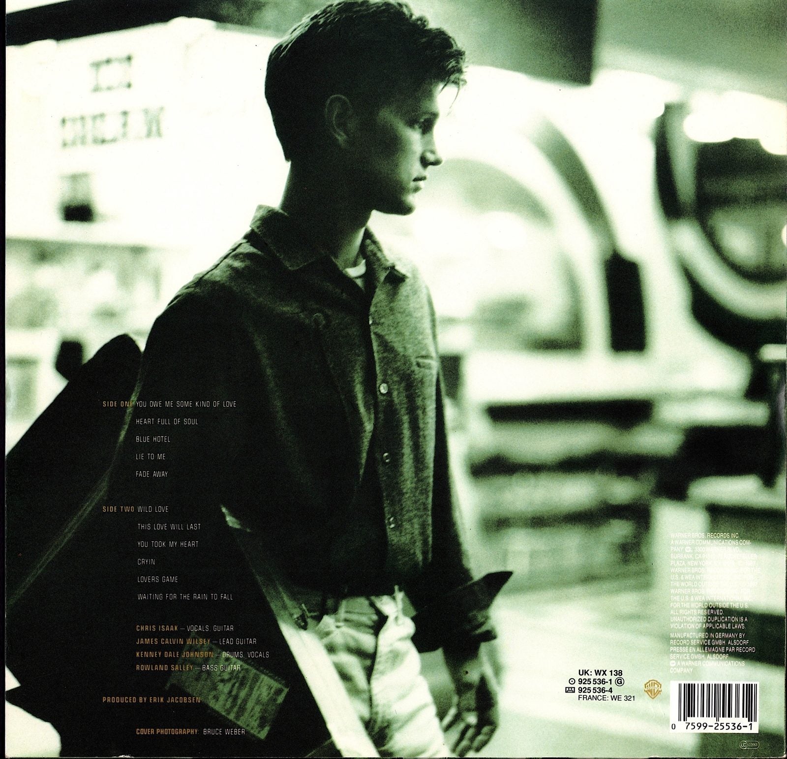 Chris Isaak ‎- You Owe Me Some Kind Of Love Vinyl LP