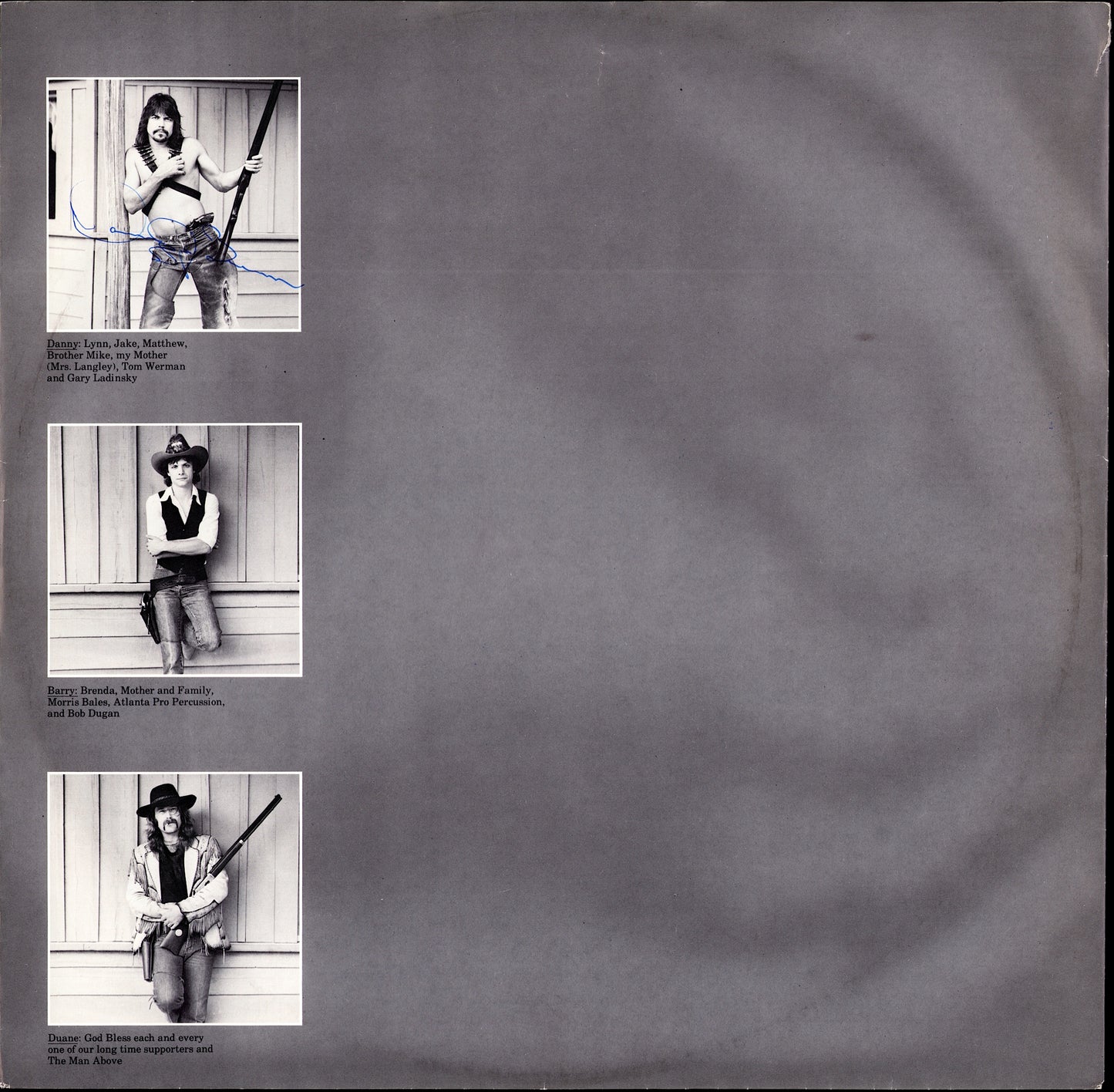 Molly Hatchet - No Guts No Glory Signed LP | Original Autographed Vinyl