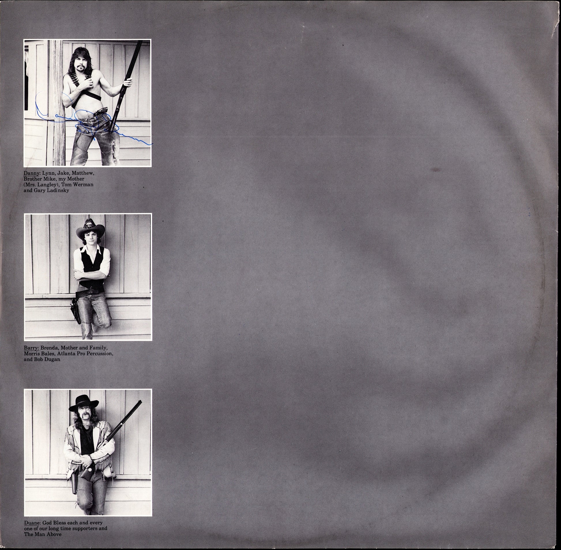 Molly Hatchet - No Guts No Glory Signed LP | Original Autographed Vinyl