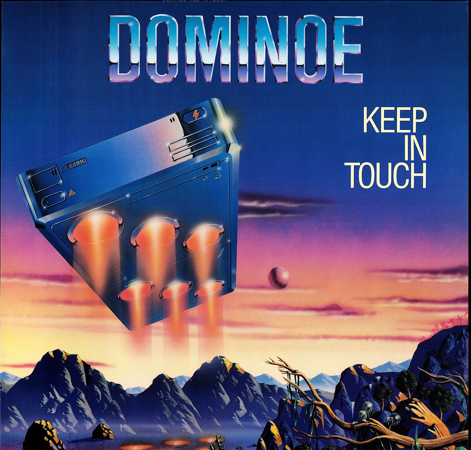 Dominoe - Keep In Touch Vinyl LP | DE Original | 1988