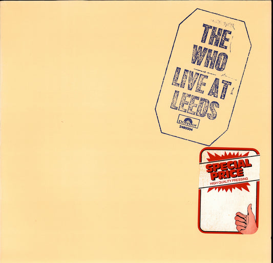The Who ‎- Live At Leeds Vinyl LP Kopie