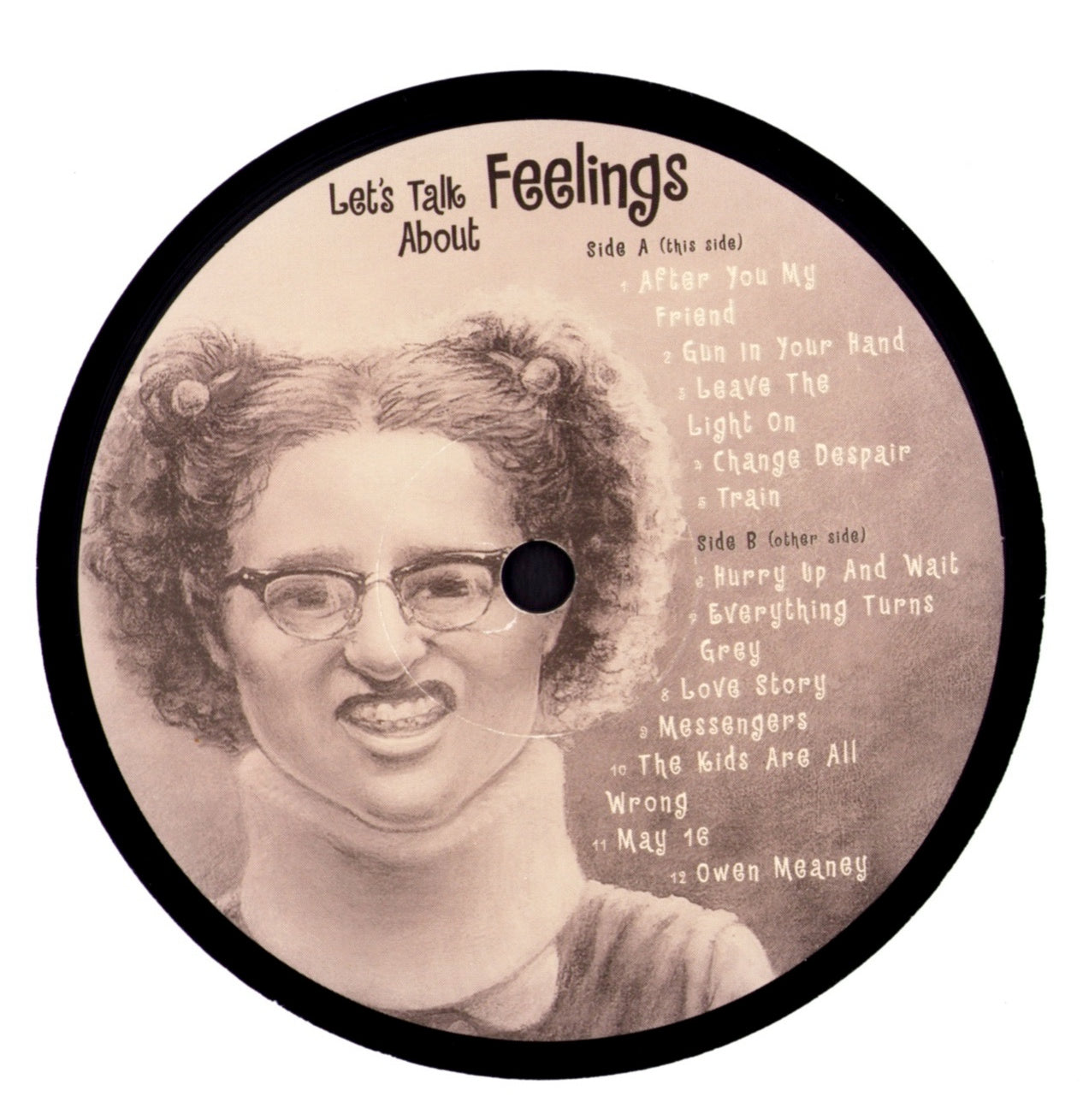 Lagwagon ‎– Let's Talk About Feelings Black Vinyl 10" EP
