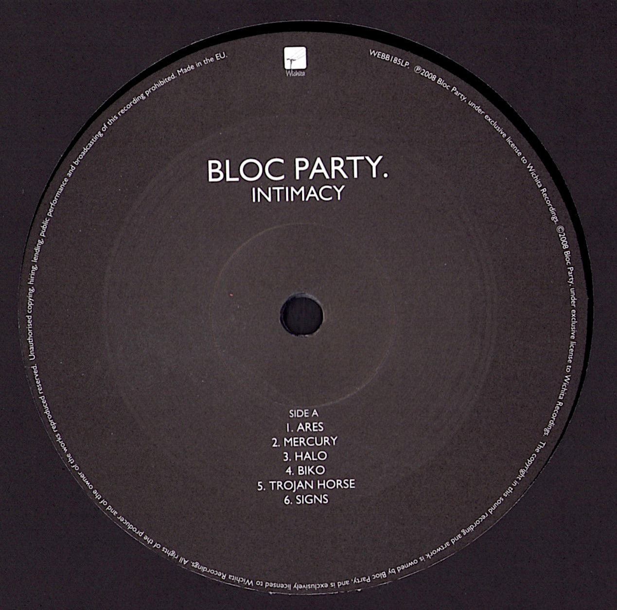 Bloc Party – Intimacy Vinyl LP