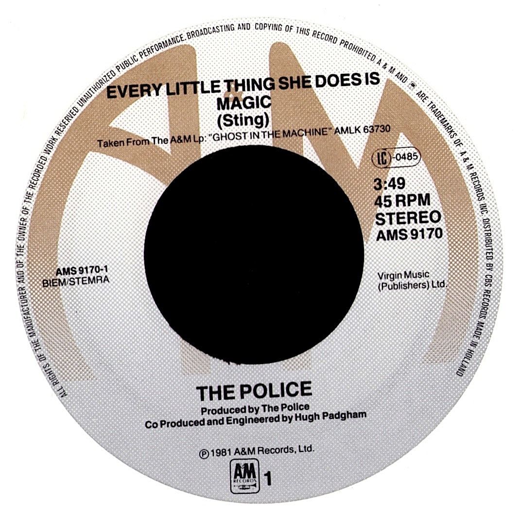 The Police – Every Little Thing She Does Is Magic 7" Vinyl Single