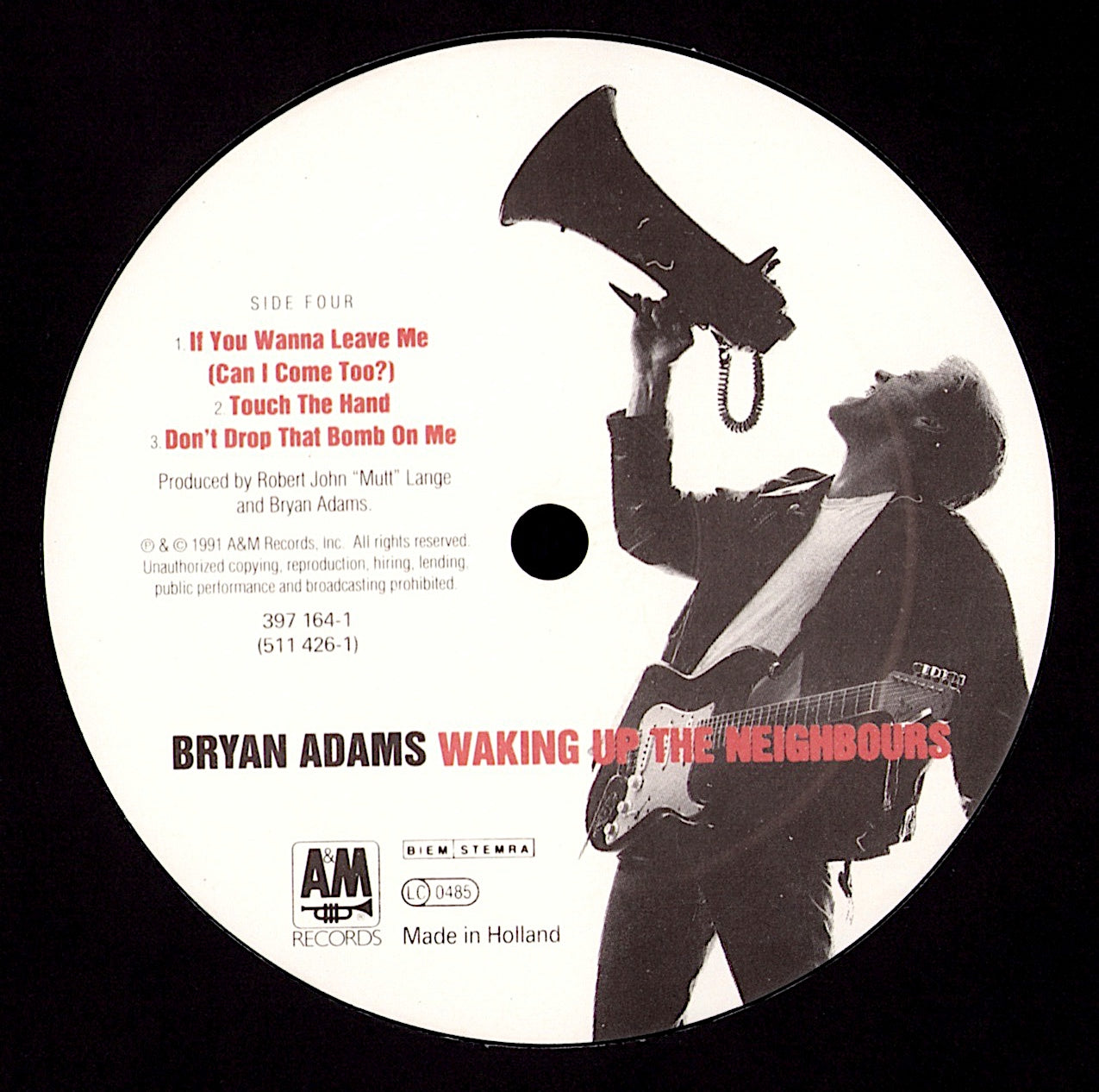 Bryan Adams – 18 Til I Die Vinyl LP Kopie