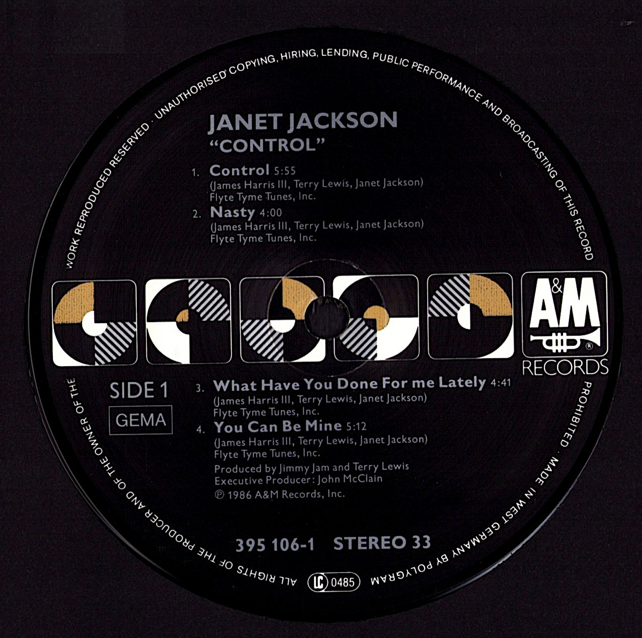 Janet Jackson - Control (Vinyl LP)