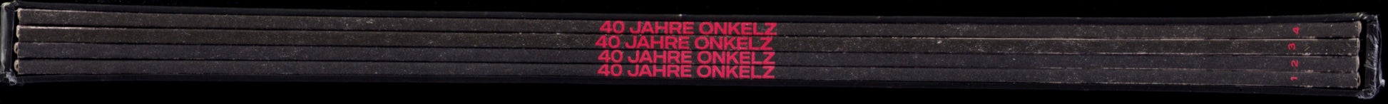 Böhse Onkelz ‎– 40 Jahre Onkelz Ltd. Ruby Red Vinyl 4LP Box Set