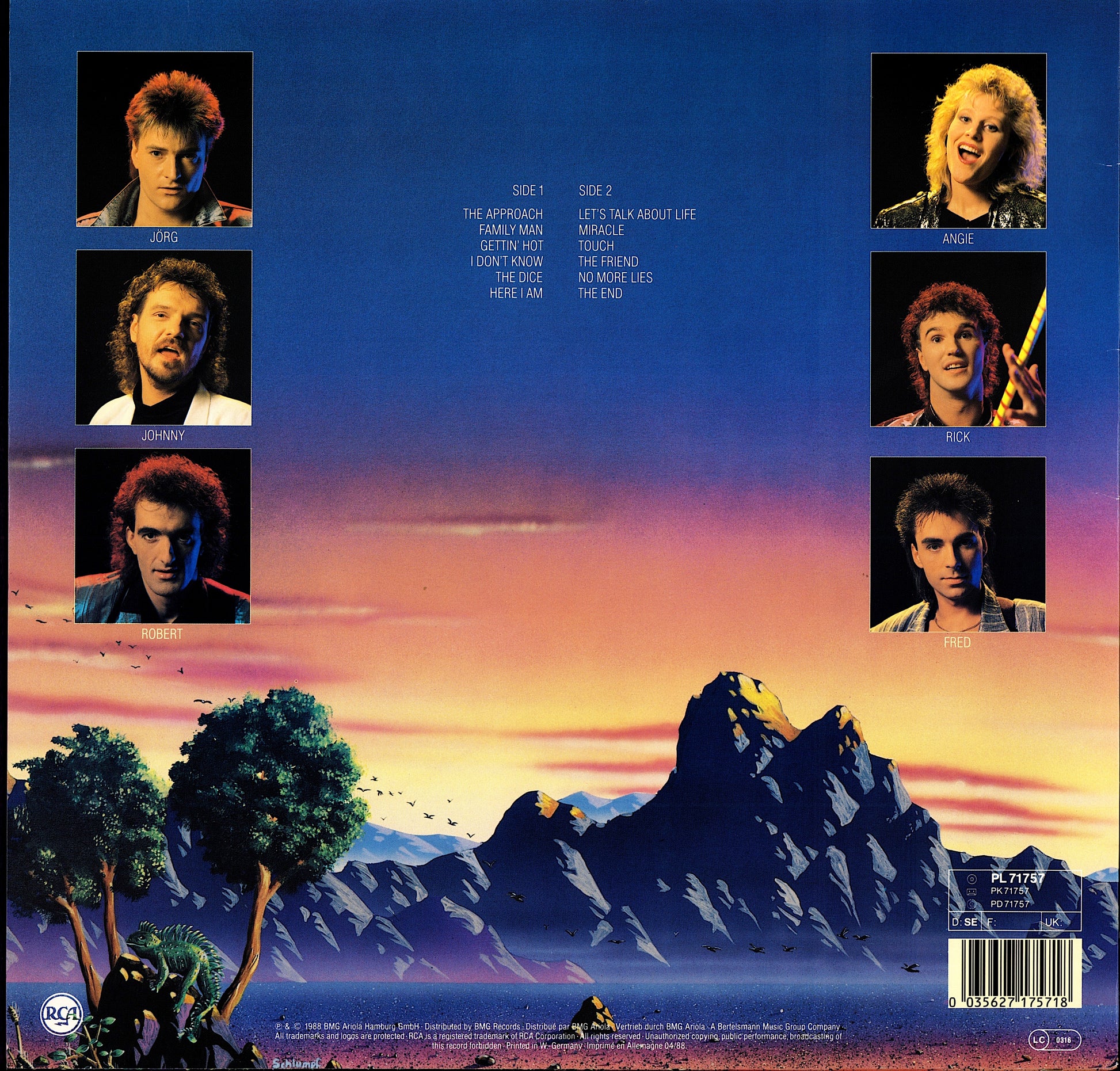 Dominoe - Keep In Touch Vinyl LP | DE Original | 1988