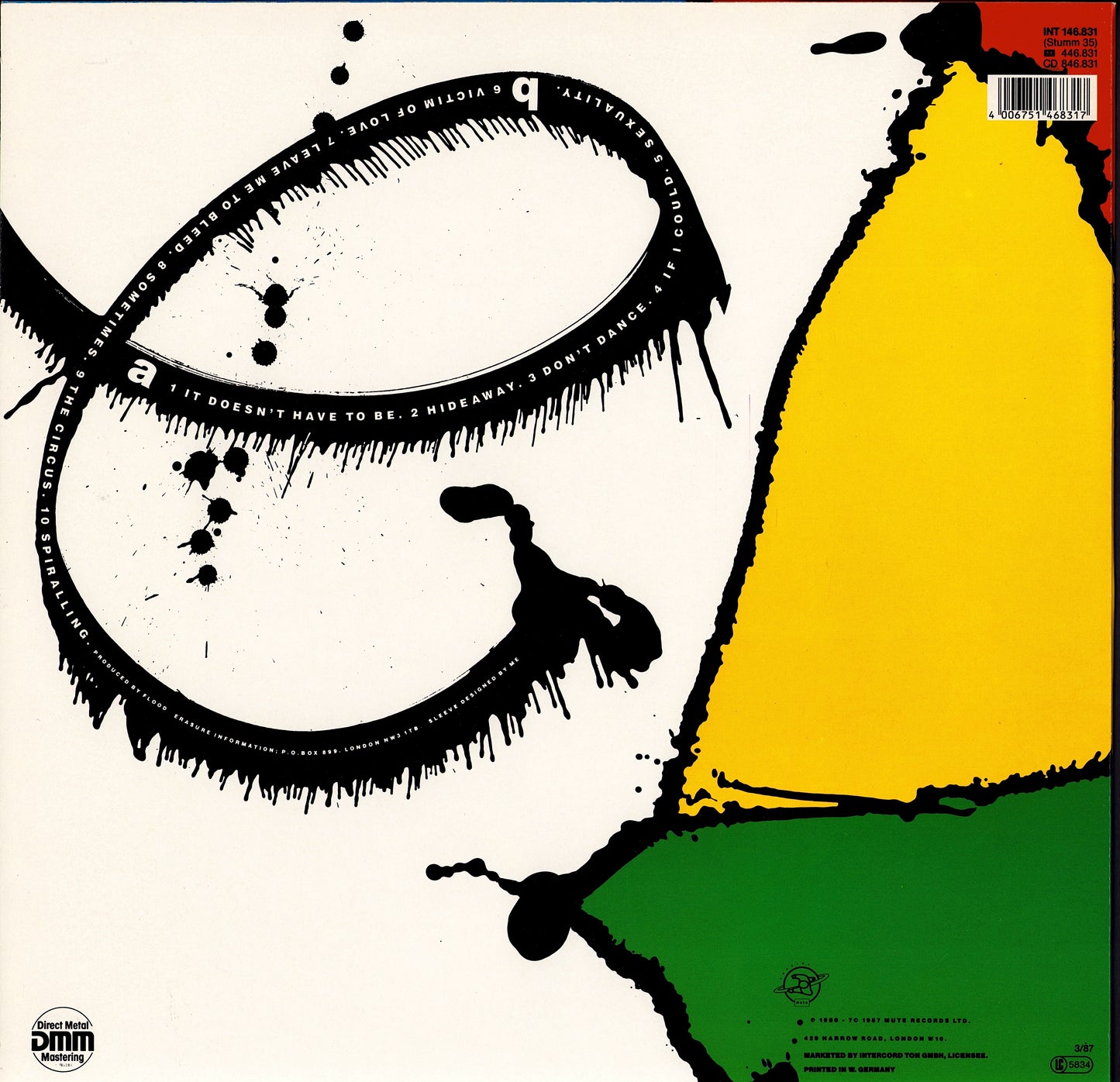 Erasure – The Circus (Vinyl LP)