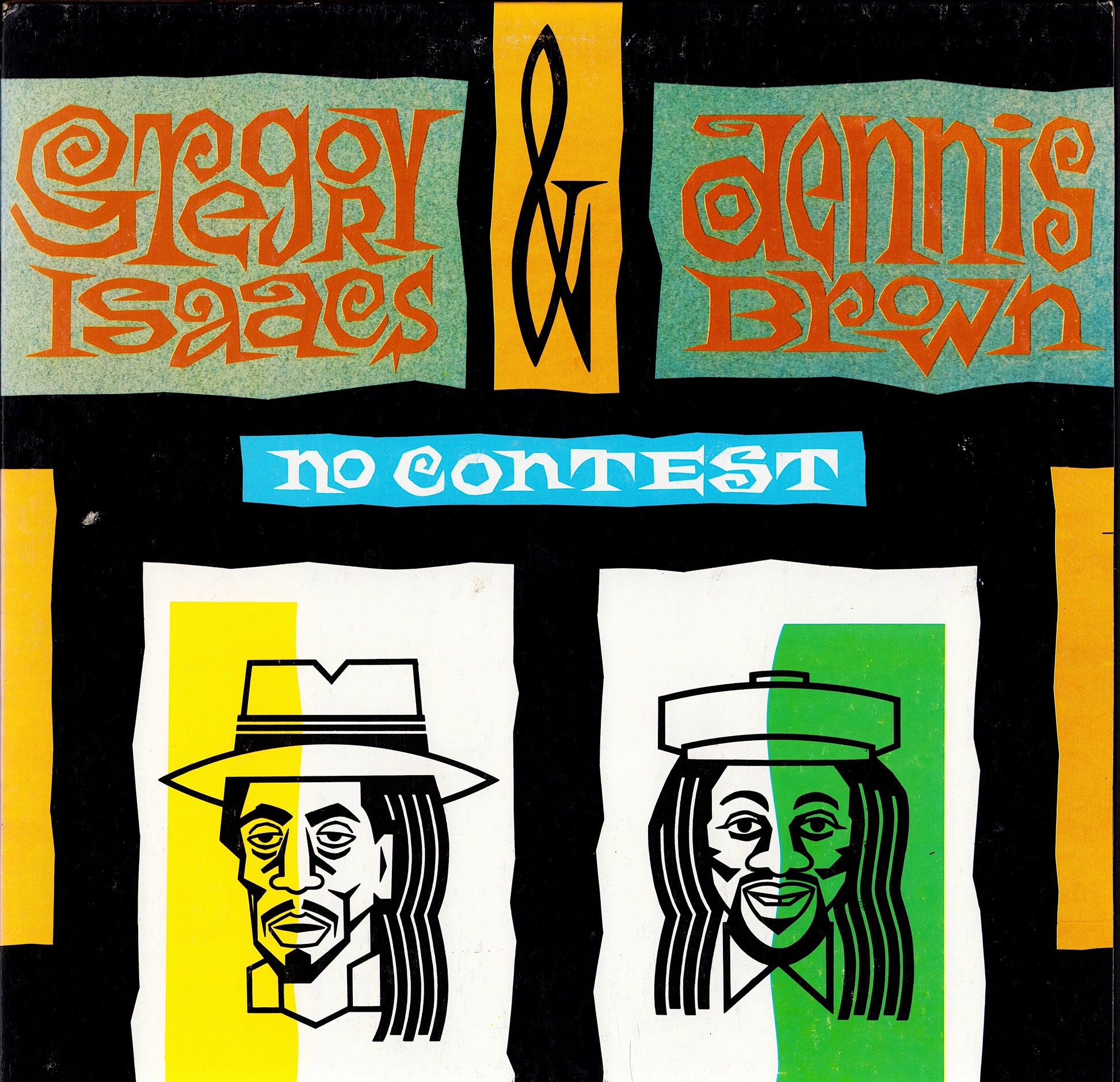 Gregory Isaacs & Dennis Brown – No Contest Vinyl LP