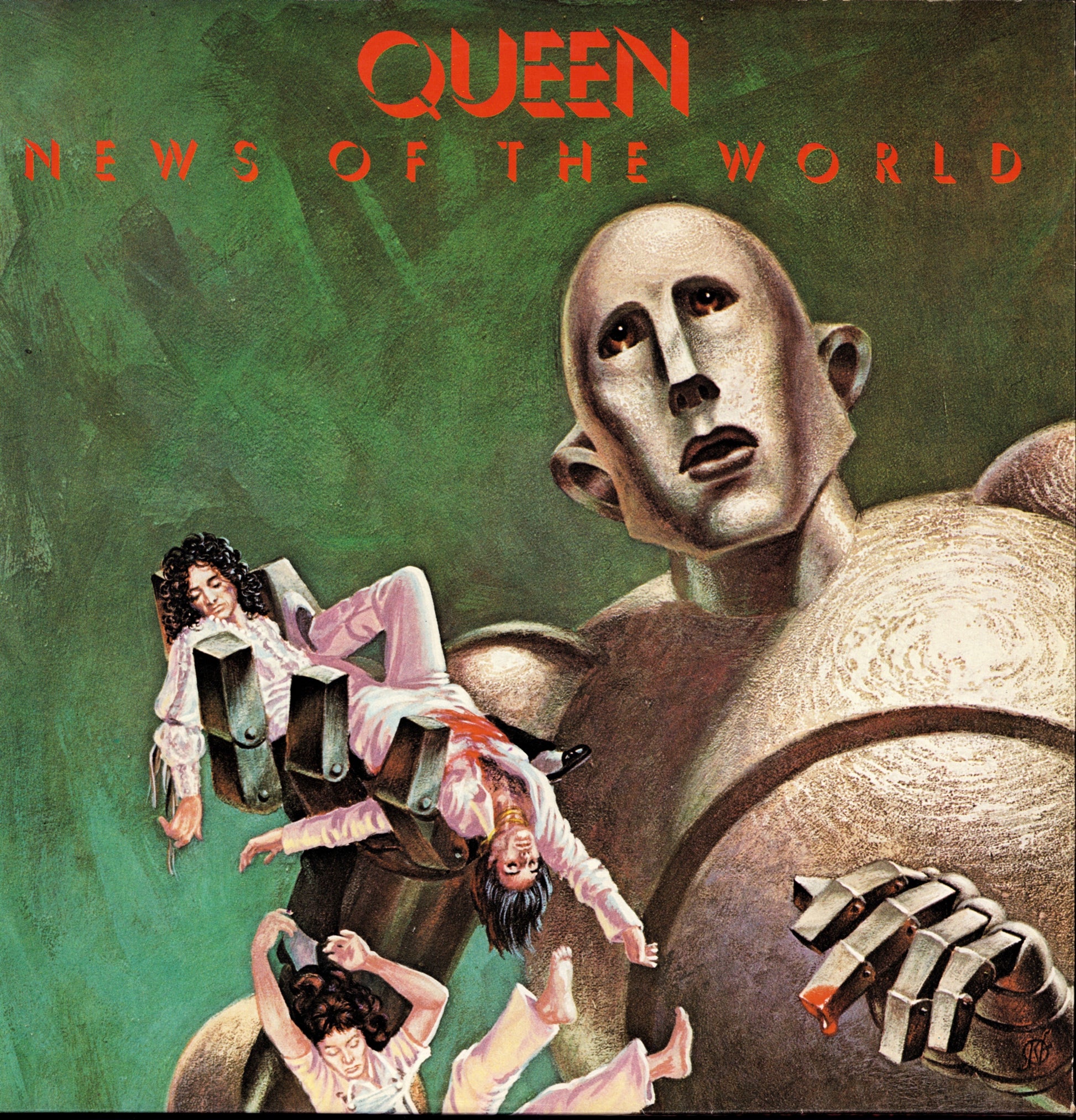 Queen ‎- News Of The World Vinyl LP Kopie