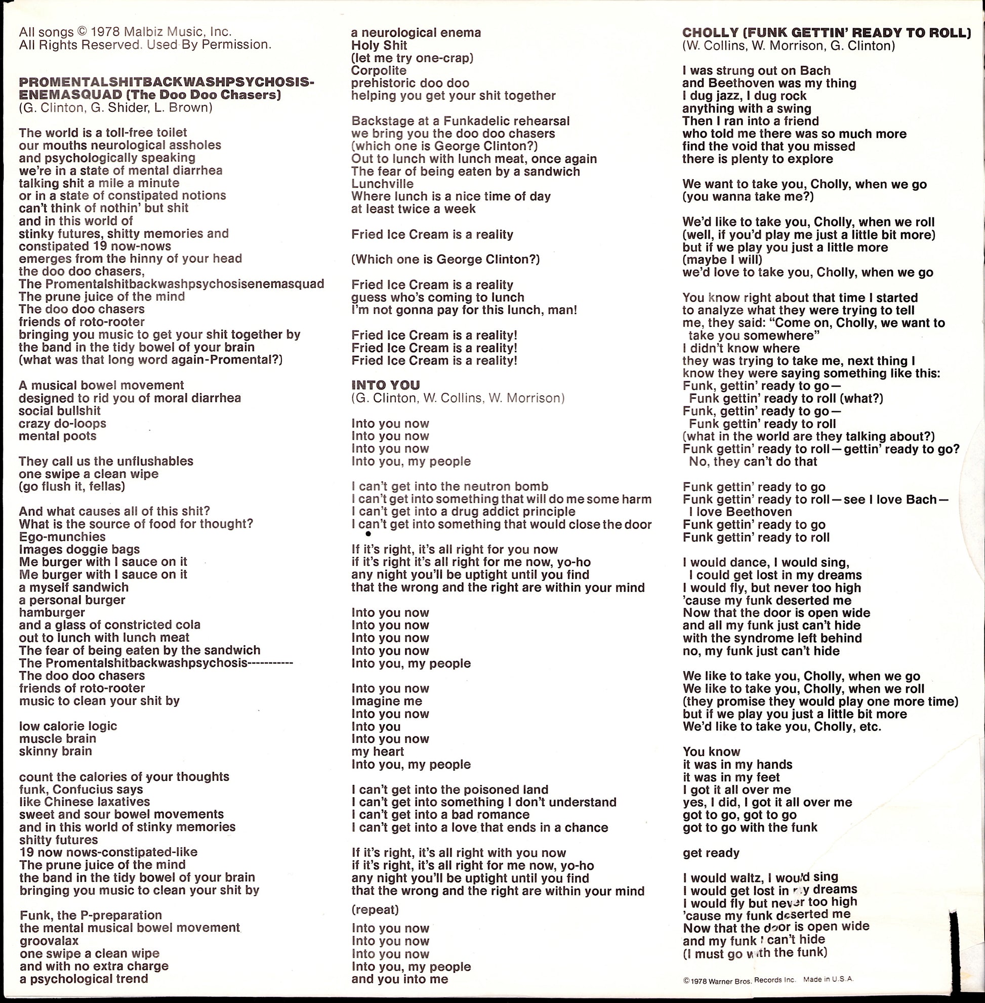 Funkadelic - One Nation Under A Groove Vinyl LP + 7" EP Kopie