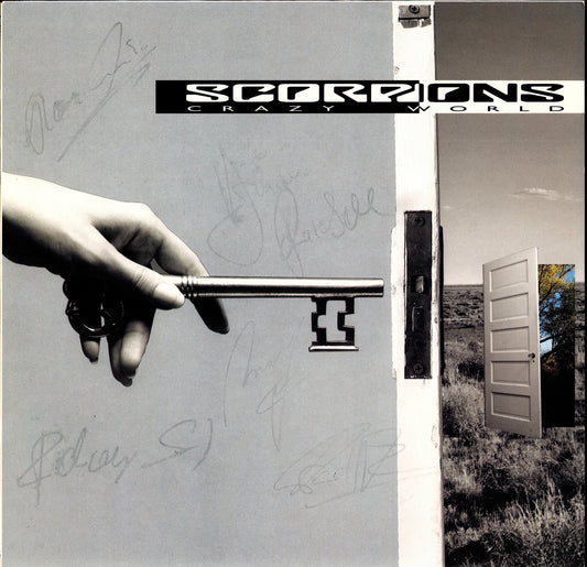Scorpions - Crazy World - Artist Signed LP | Original Autographed Vinyl