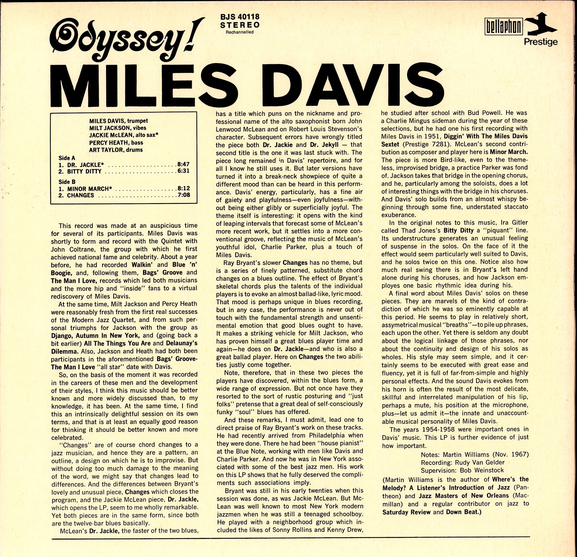 Miles Davis ‎- In A Silent Way Vinyl LP Kopie