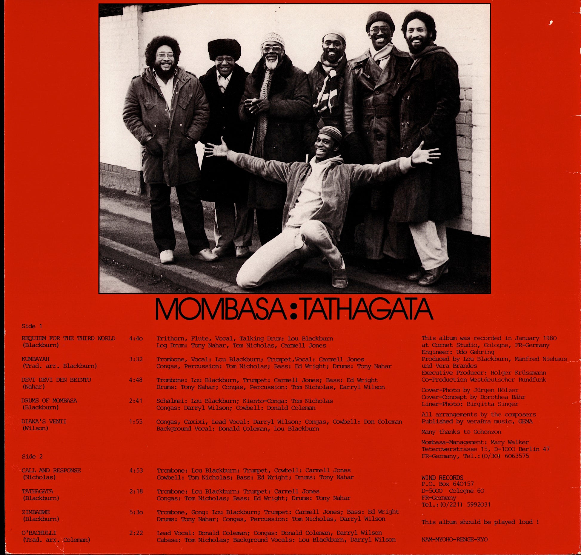 Mombasa - Tathagata Vinyl LP