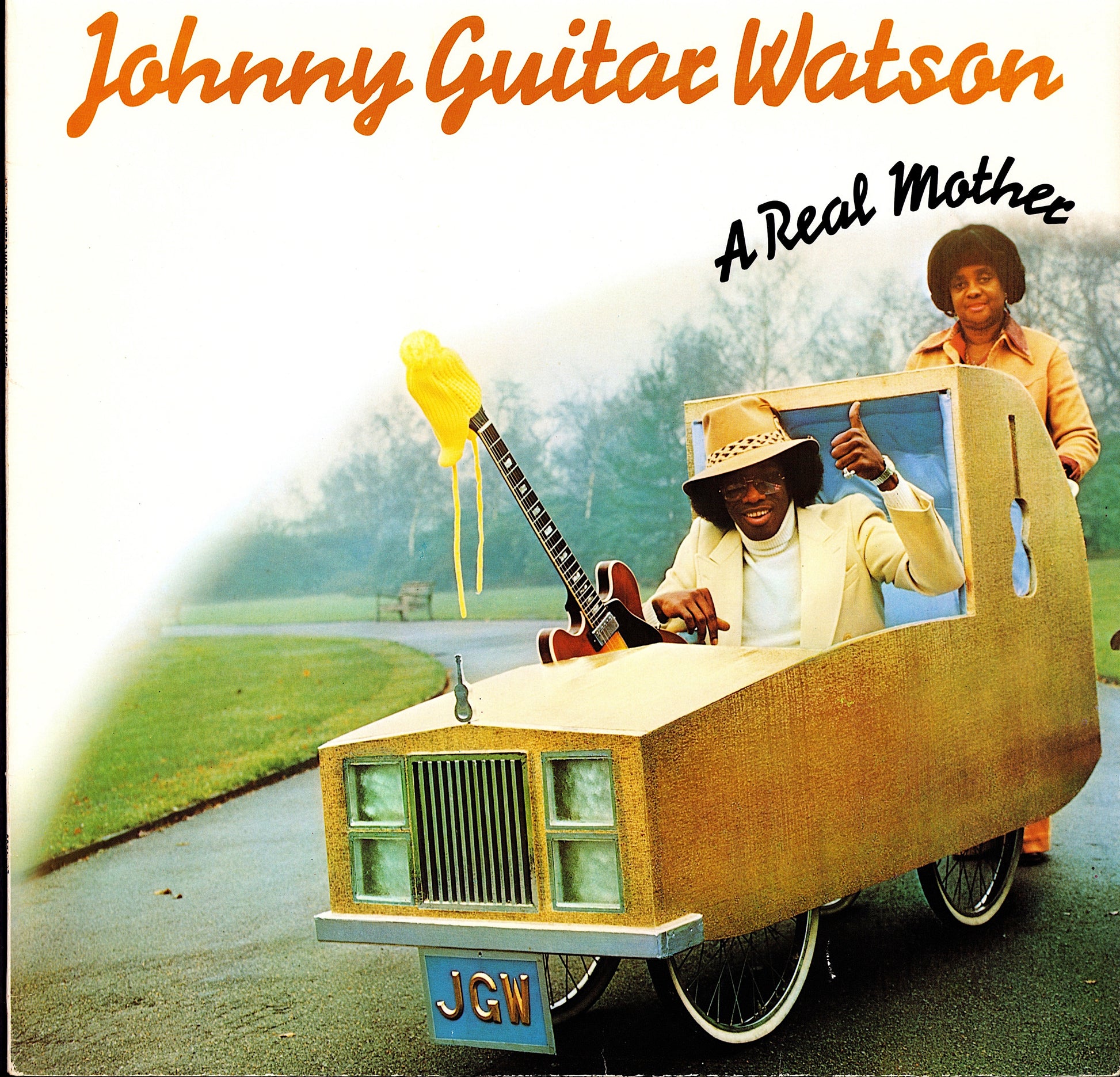 Johnny Guitar Watson – A Real Mother For Ya Vinyl LP US Kopie