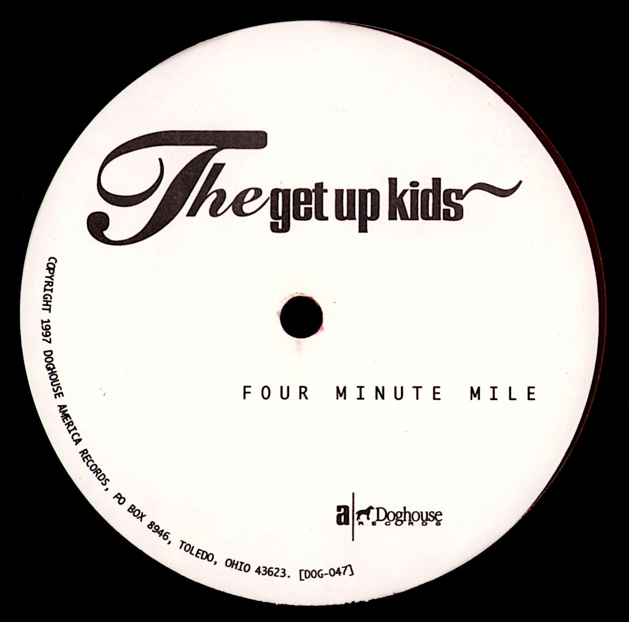 The Get Up Kids – Four Minute Mile Red Translucent Vinyl LP