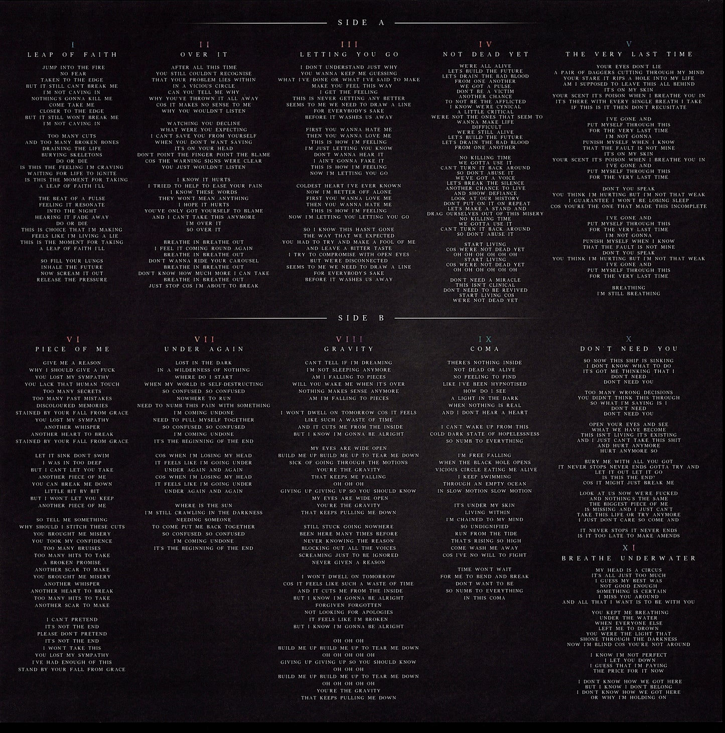 Bullet For My Valentine ‎– Gravity Vinyl LP