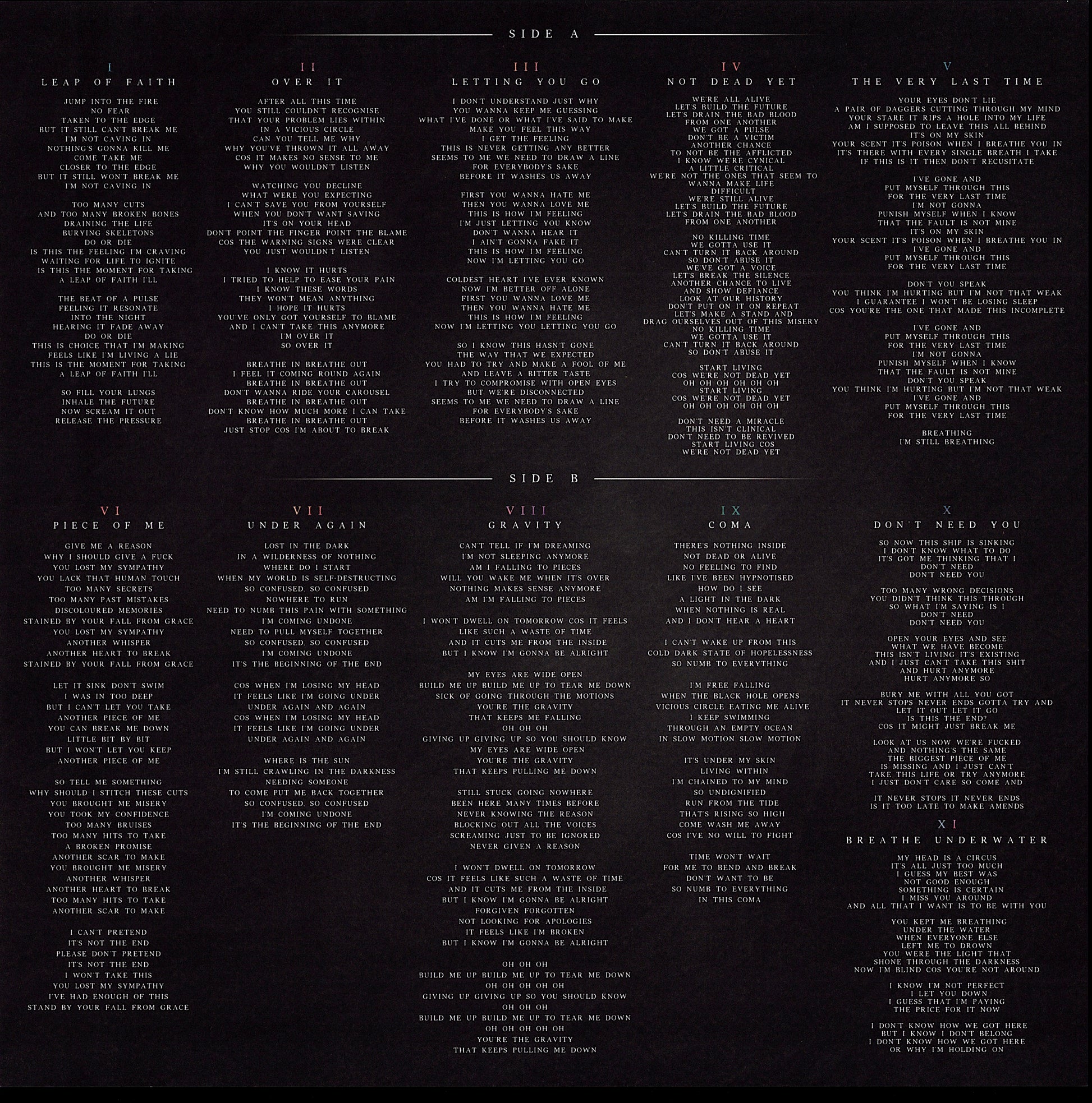 Bullet For My Valentine ‎– Gravity Vinyl LP