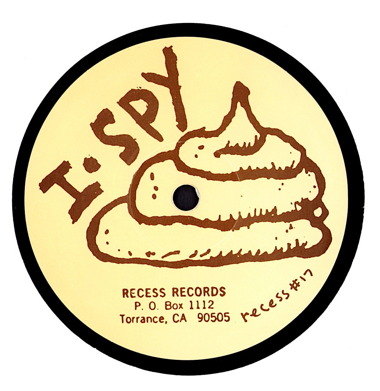 I-Spy – Revenge Of The Little Shits Black Vinyl 10" EP