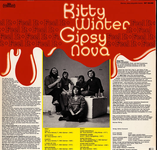 Kitty Winter Gipsy Nova – Feel It (Vinyl LP)