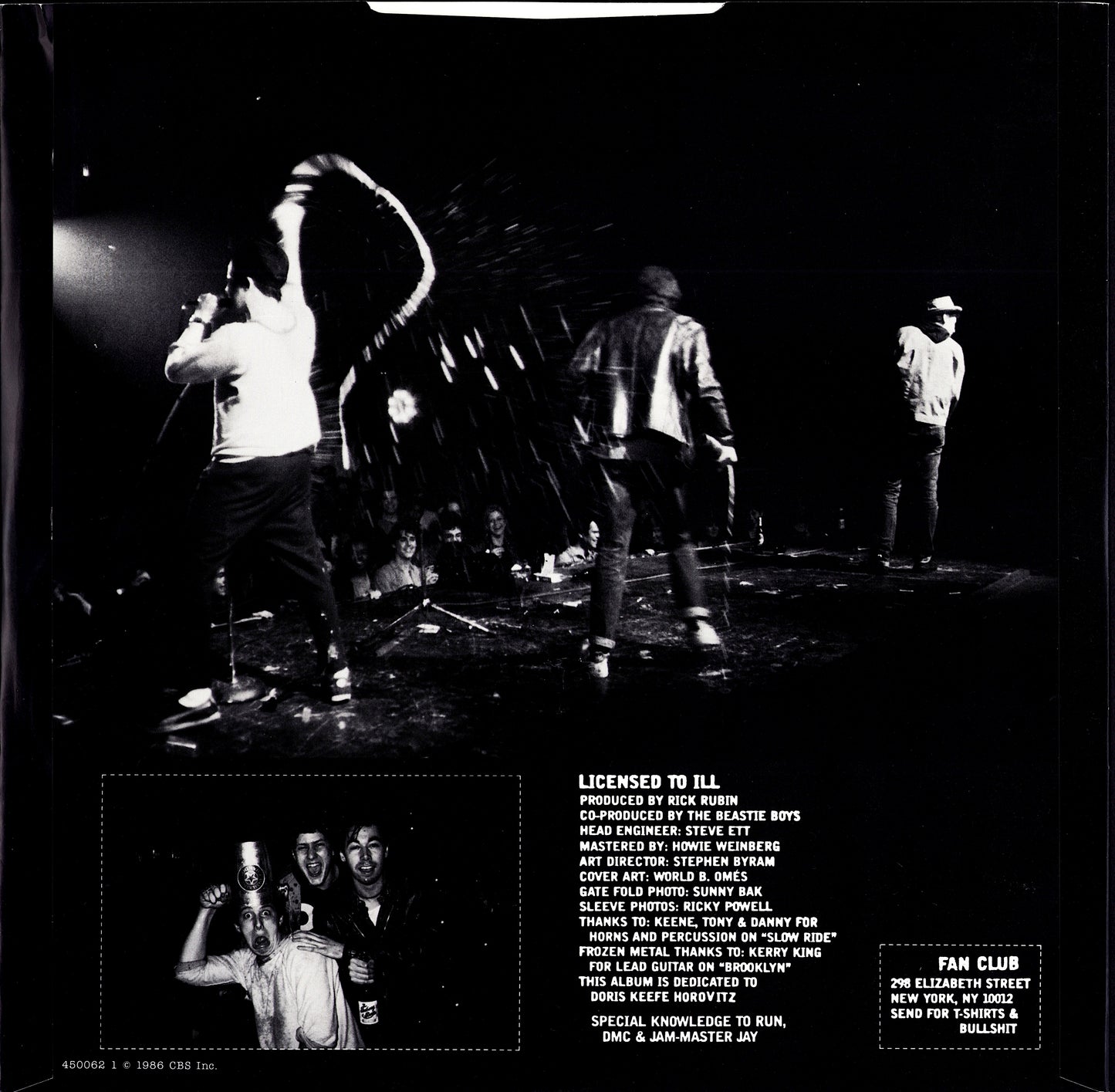 Beastie Boys - Licensed To Ill Vinyl LP