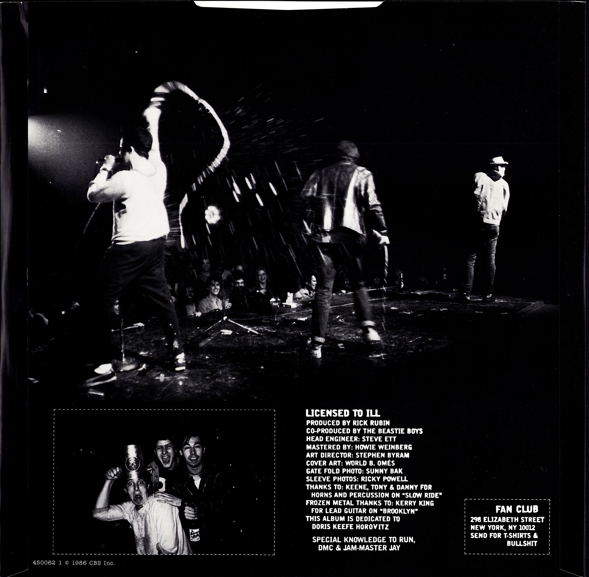 Beastie Boys - Licensed To Ill Vinyl LP