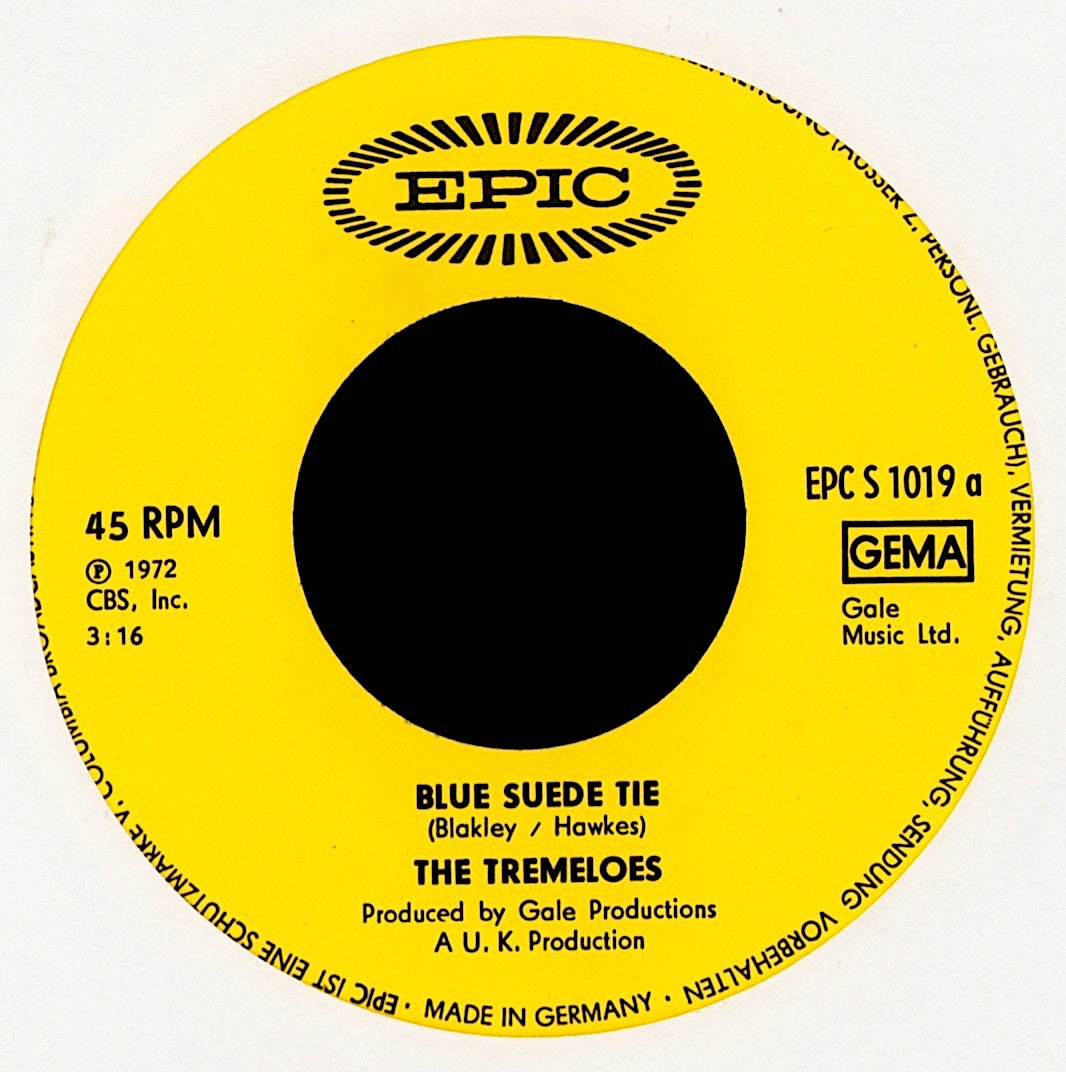 The Tremeloes – Blue Suede Tie 7" Vinyl Single